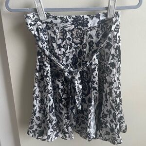 Anthropologie Rohit Kamara Floral Wrap Skirt